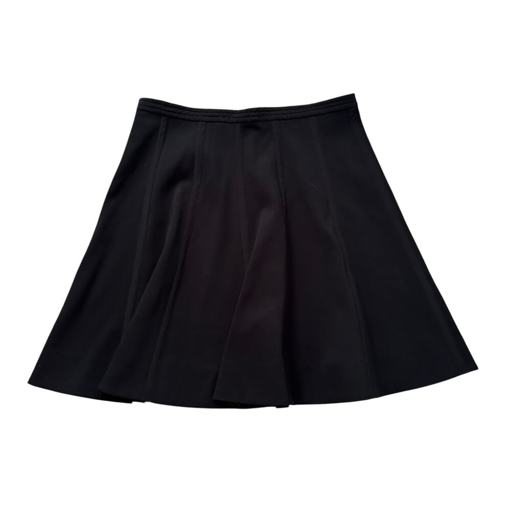 Rebecca Taylor black a-line mini skirt size 0
